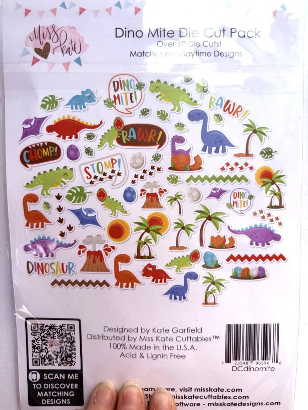 NWT 2-Pack Dinosaur Classroom Decor Die Cuts & Bulletin Board Shapes